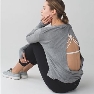 Lululemon bring it back bend sweater size 4